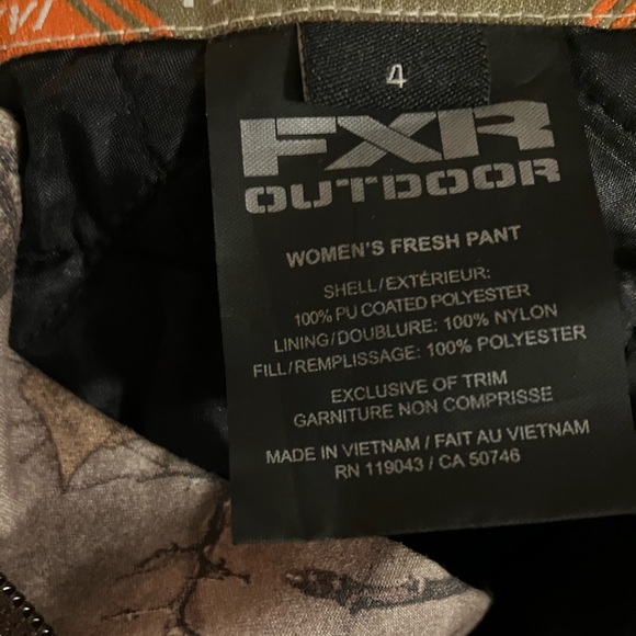 FXR Camo snow pants - Picture 3 of 4